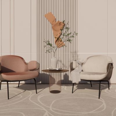 现代休闲椅休闲沙发休闲桌椅组合