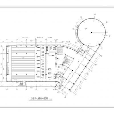 保龄球馆CAD施工图