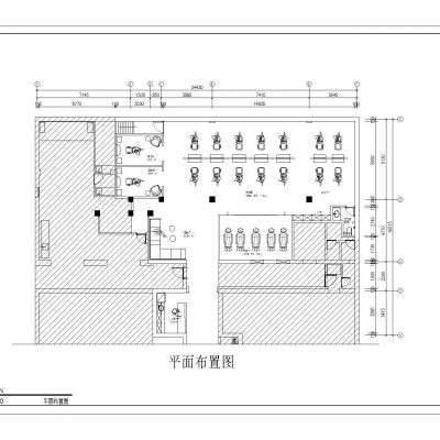 理发店CAD施工图
