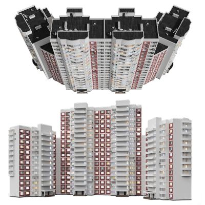 建筑 住宅 独栋别墅 别墅 联排建筑