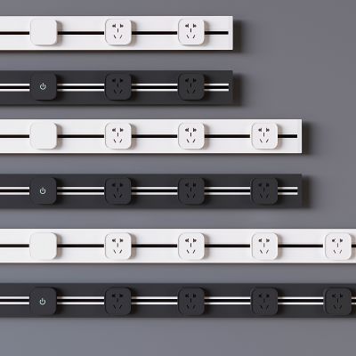 现代水滴轨道插座 可移动插座 轨道插座