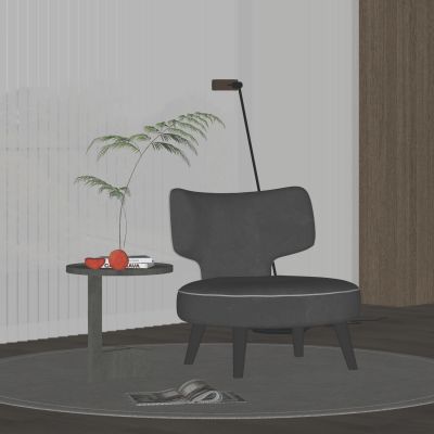 现代休闲椅休闲沙发单人沙发皮质沙发单人椅