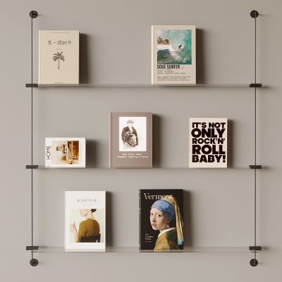 现代金属玻璃书架 玻璃置物架 现代书架 隔断式书架 隔断架