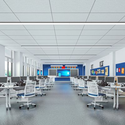 现代学校培训教室