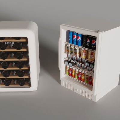 现代网红小冰箱 冰箱冰柜 冷藏柜 冷饮柜 红酒冰柜