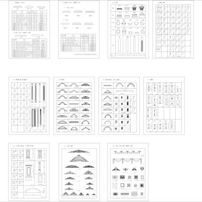 欧式雕花 石材立面角线 欧式护栏