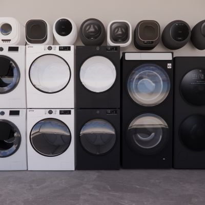 现代洗衣机滚筒洗衣机智能家电家用电器