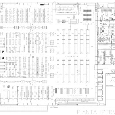 购物中心Dwg大卖场
