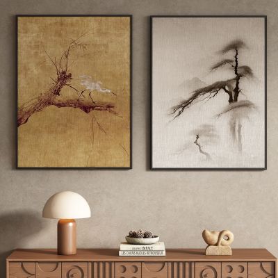 中古风新中式装饰画挂画