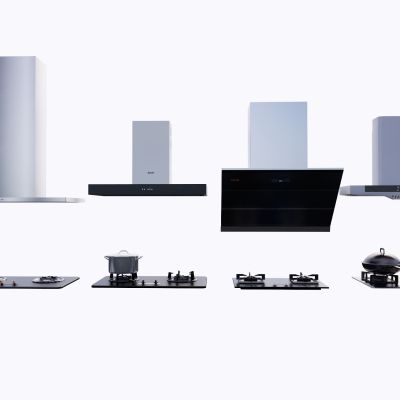 现代抽油烟机燃气灶厨房用具