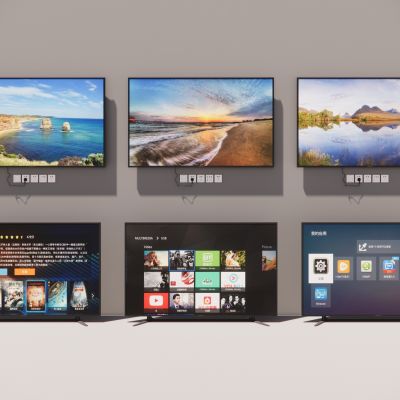 现代电视机显示器显示屏彩电液晶电视智能电视机