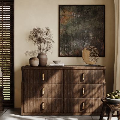 侘寂中古玄关柜 中式玄关柜 餐边柜 装饰柜 边柜 饰品摆件