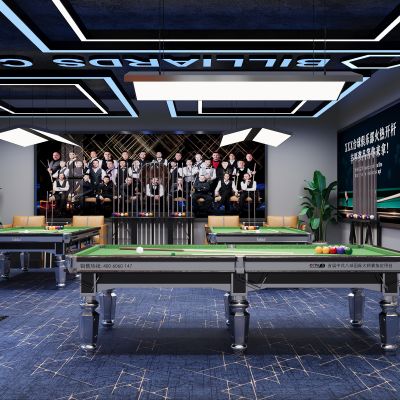 台球俱乐部 台球厅 俱乐部 