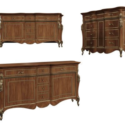 新中式玄关柜 边柜 博古柜 装饰柜