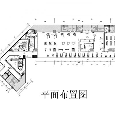 健身房CAD施工图+效果图+物料清单