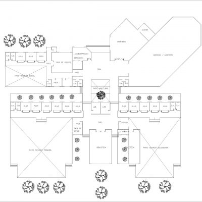 大学建筑图纸项目