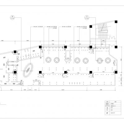 时尚火锅店CAD施工图