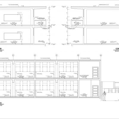 超级学院校园设计项目图纸