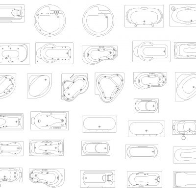 厨房水槽Cad块Dwg