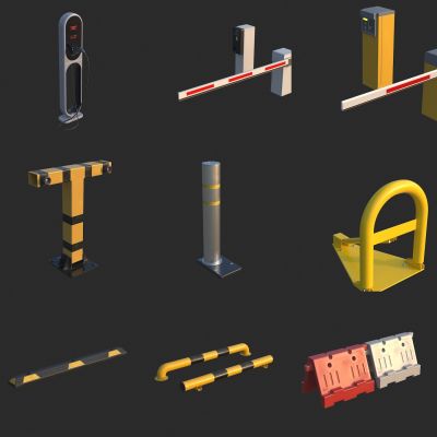 消防用品 充电桩 道路安全设施 停车收费杆 路障