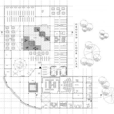 学校图书馆图纸