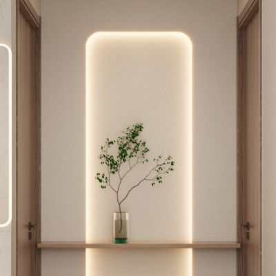 新中式 轻奢 原木风 禅意 端景 玄关