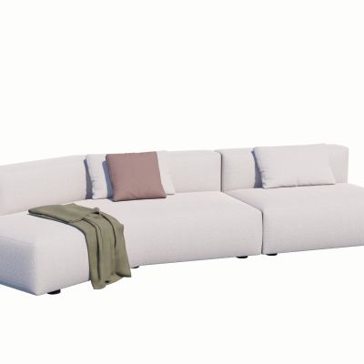 现代沙发布艺沙发转角沙发异形沙发多人沙发