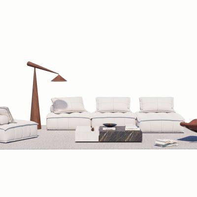 现代沙发多人沙发单人沙发茶几沙发组合休闲沙发皮沙发