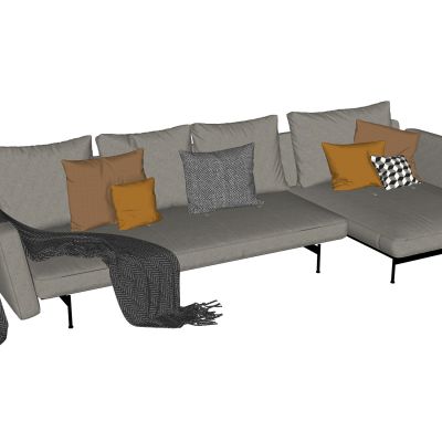 现代沙发布艺沙发直角沙发转角沙发多人沙发