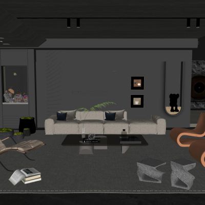 现代沙发多人沙发休闲沙发茶几沙发组合单人沙发休闲沙发躺椅