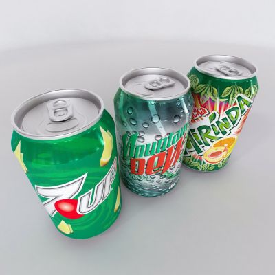 饮料 可乐 芬达 七喜