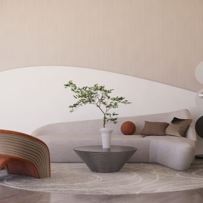 现代沙发多人沙发单人沙发茶几沙发组合