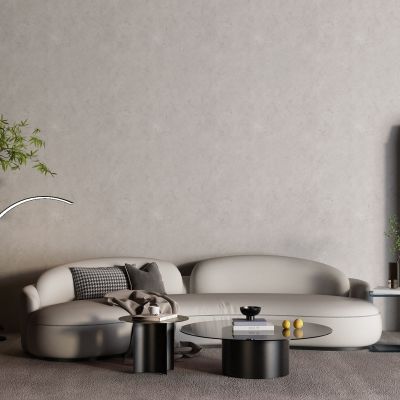 现代异形沙发 弧形沙发