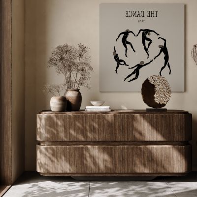 侘寂中古玄关柜 餐边柜 装饰柜 边柜 饰品摆件 墙饰