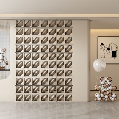 现代玄关过道 隔断