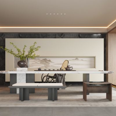 新中式风格茶室