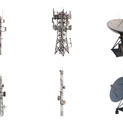 天线 信号接收塔 雷达 无线电发射