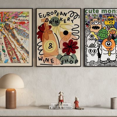 现代抽象装饰画挂画