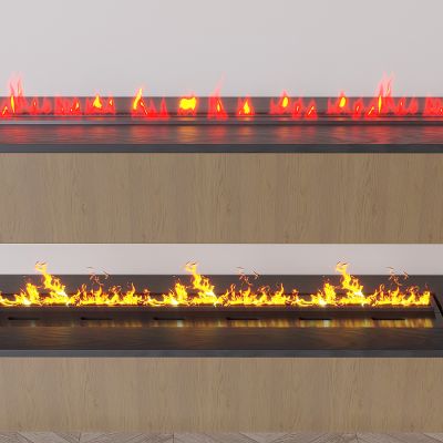 现代电子壁炉 火焰壁炉 电子火焰 装饰壁炉