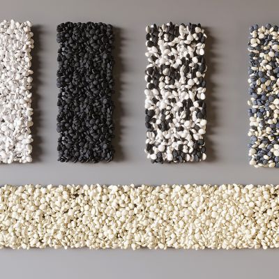 现代鹅卵石 河卵石 五花石 砾石石头 景观石