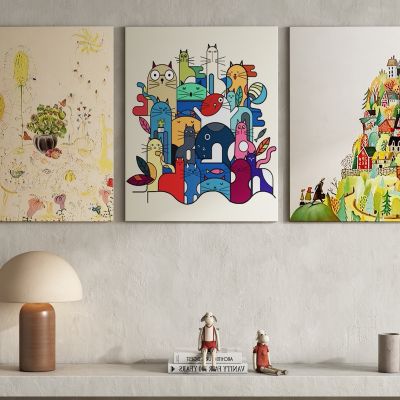 现代抽象装饰画挂画