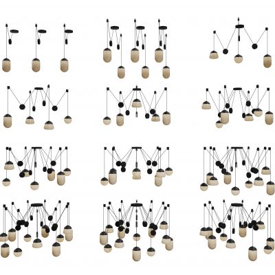 现代吊灯 球形吊灯