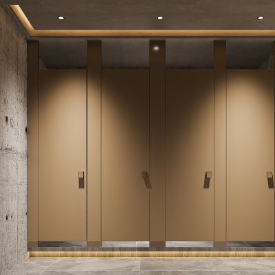 现代公共卫生间