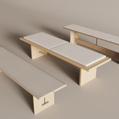 现代奶油风换鞋凳 沙发凳 长条凳 长凳子