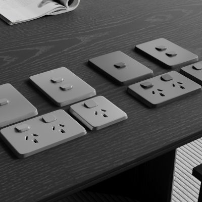 现代开关 开关插座组合 智能开关面板