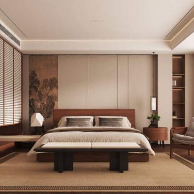 新中式风格卧室