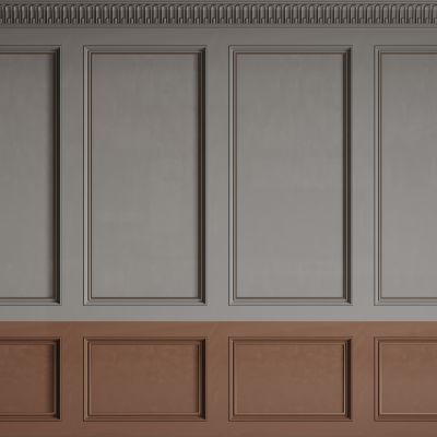 欧式背景墙 欧式护墙板 欧式雕花线条