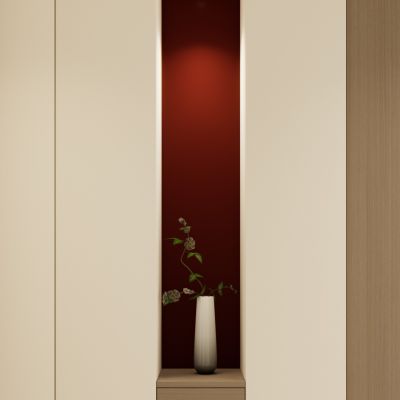  北欧 奶油 轻奢风 入户 鞋柜 玄关