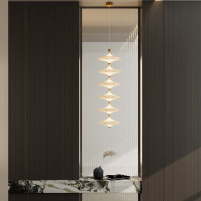 意式 黑金 原木 轻奢风 禅意 中式 入户 隔断 玄关