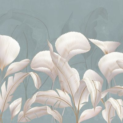 植物壁纸，墙布